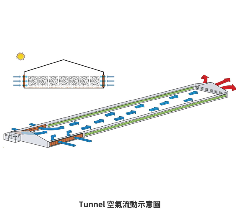   Tunnel / 隧道式通風